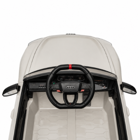 Mașinuță electrică licențiată Audi e-tron pentru copii (12V4.5Ah, 2x35W, EVA, Piele, Gri) [7]