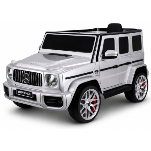 Vehicule cu acumulatori - Mașinuță electrică licențiată Mercedes-AMG G63 pentru copii (12V7Ah, 2x35W, EVA, Piele)