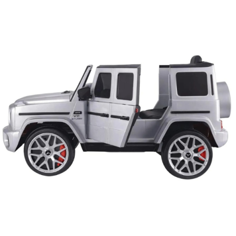 Mașinuță electrică licențiată Mercedes-AMG G63 pentru copii (12V7Ah, 2x35W, EVA, Piele) [5]