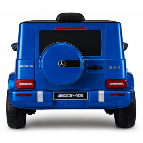 Mașinuță electrică licențiată Mercedes-AMG G63 pentru copii (12V7Ah, 2x35W, EVA, Piele) [4]