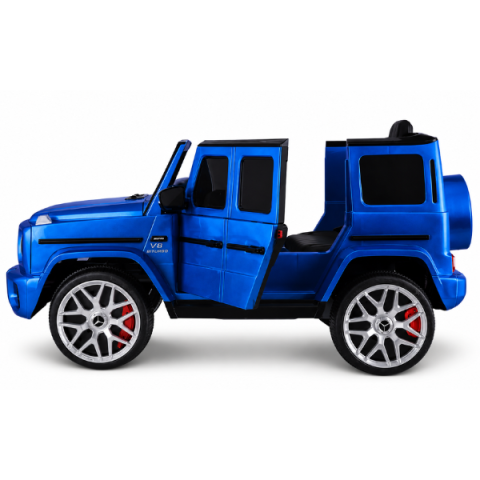 Mașinuță electrică licențiată Mercedes-AMG G63 pentru copii (12V7Ah, 2x35W, EVA, Piele) [6]