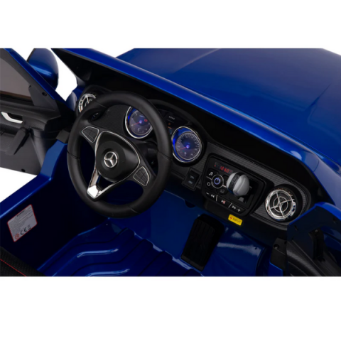 Детский электромобиль MERCEDES X-CLASS – Мощный, стильный и безопасный SUV для маленьких водителей! 12V7Ah | 2 мотора по 45W | Колёса EVA | Кожаные сиденья | Синий цвет [5]