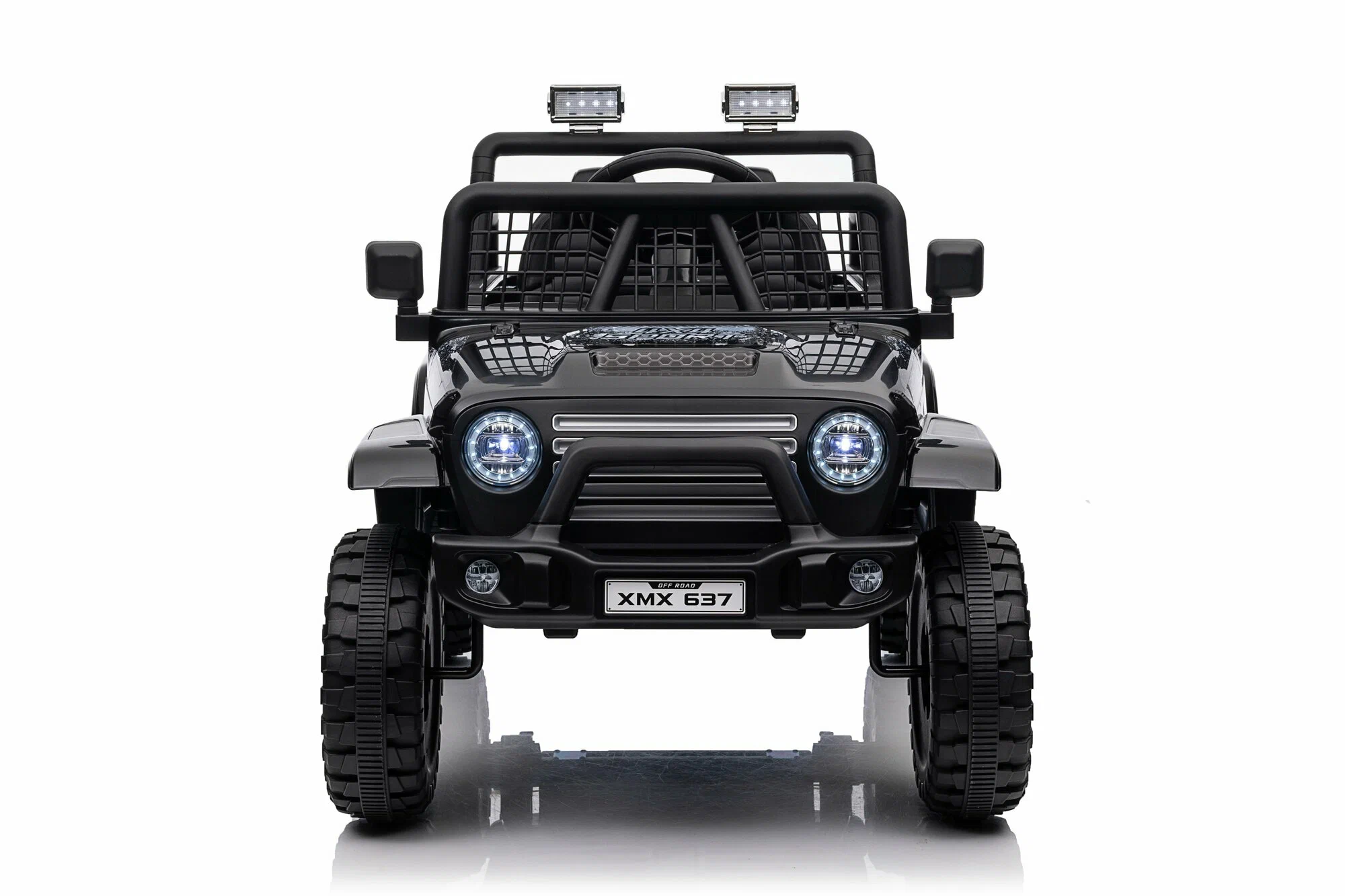 Детский электромобиль Jeep Rubicon MX637/1, Черный – мощь, стиль и безопасность [1]