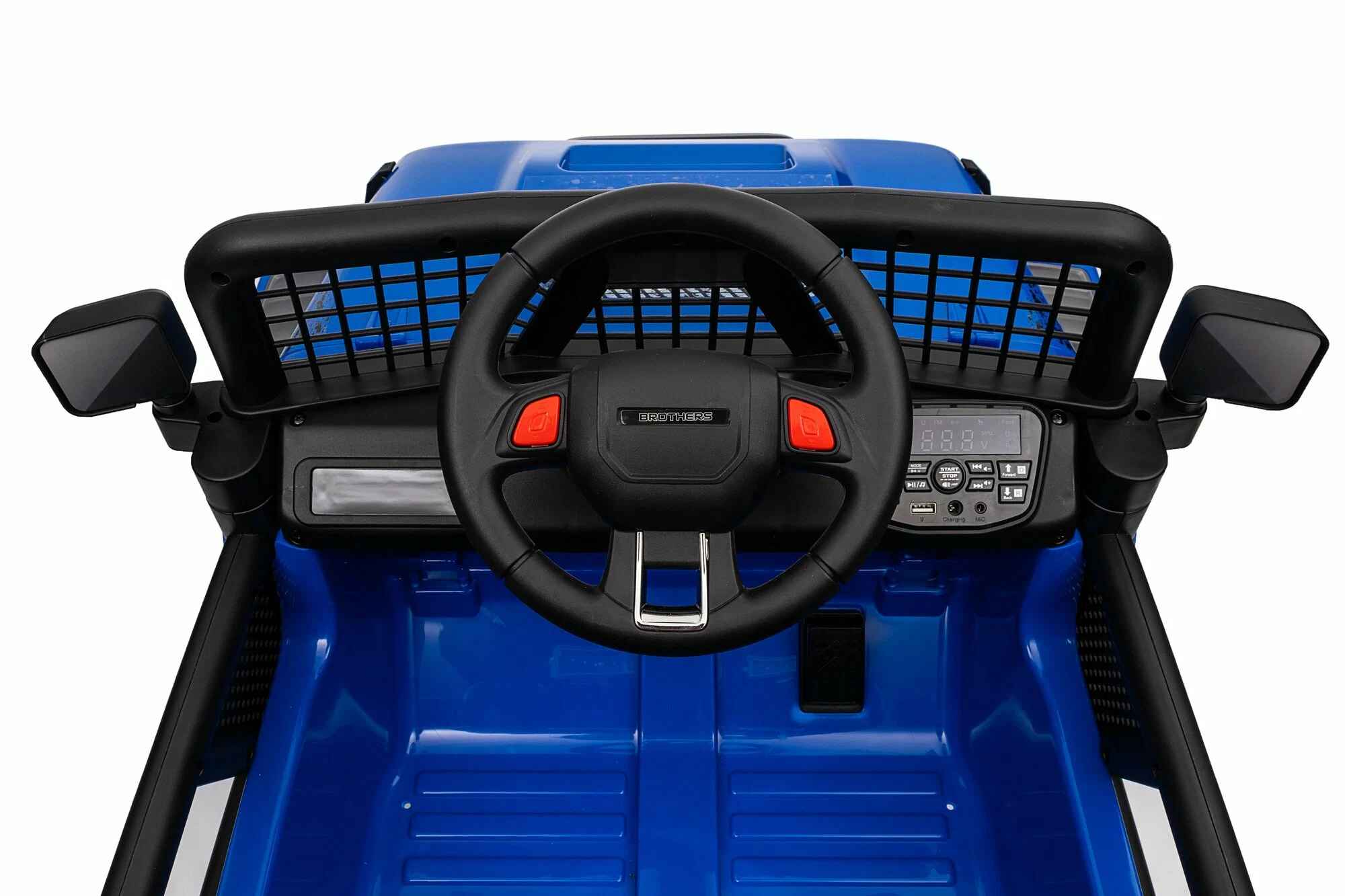 Mașinuță electrică pentru copii Jeep Rubicon MX637/3, Albastru – putere, distracție și siguranță [21]