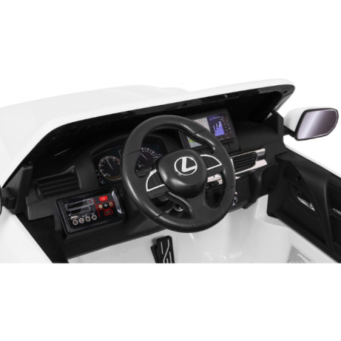 Mașinuță electrică pentru copii LEXUS LX570 Licențiată (Baterie 12V7Ah, 2 Motoare 35W, Roți EVA, Scaun Piele, MP4, Telecomandă 2.4G) [9]