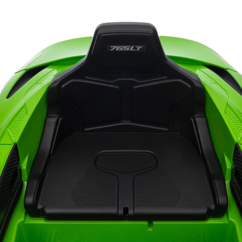 Детский электромобиль лицензионный McLaren 765LT (4x4 35W, Аккумулятор 12V7AH, Колеса EVA, Кожаное сиденье, Зеленый) [7]