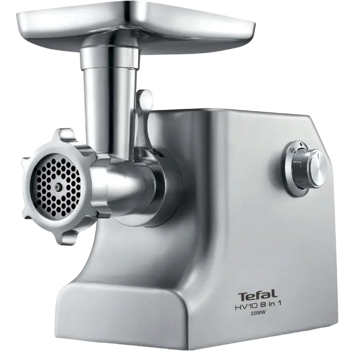 Mașini de tocat carne - Meat Mincer Tefal NE858D38Putere:  2200 WMaterialul carcasei:  Metal Capacitatea de mărunșire :  5,5 kg/mFuncție revers:  ДаAccesoriu pentru cârnați:  Да