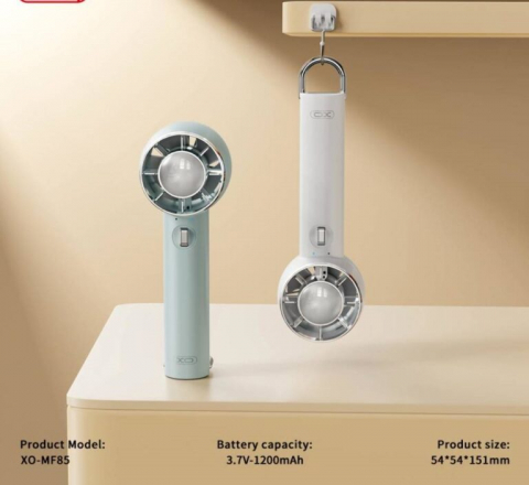 MF85 ventilator de birou/mână 1200mAh Alb [1]