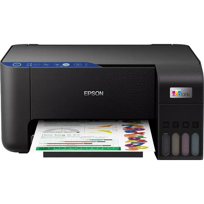 Imprimante și Scanere - МФУ Epson EcoTank L3200 – Эффективность и экономия в одном многофункциональном устройстве!