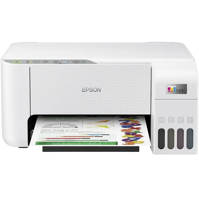 Imprimante și Scanere - MFD Epson EcoTank L3256, White