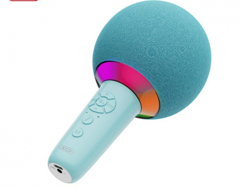 Boxe portabile - Microfon Bluetooth BE50 Lollipop Albastru