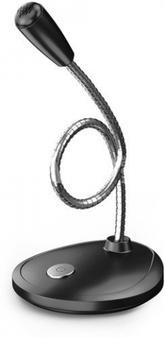 Microfoane - Microfon Desktop USB Negru [45574]