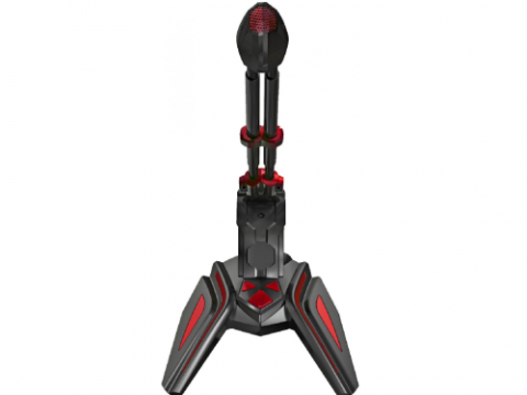 Microfon Gaming Spider Desktop Jack 3,5 mm Roșu [45575] [3]