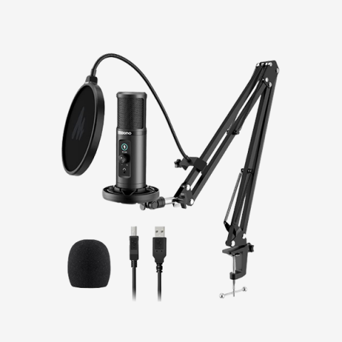 Microfoane - Microfon Profesional Podcast USB Plug & Play