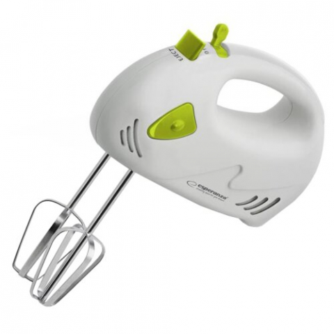 Mixere - Mixer de mână Esperanza MUFFIN EKM007G, 150W, viteze ajustabile, accesorii incluse