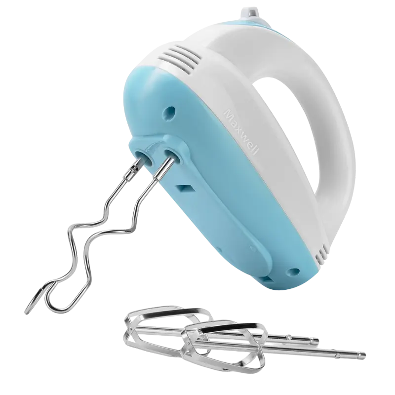 Mixere - Mixer Maxwell MW-1360
Putere:  300 W
Materialul carcasei:  Plastic 
Trepte de viteze:  5 
Numărul duze incluse:  2 
Buton pentru decuplare accesorii