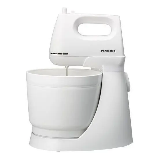 Mixere - Mixer Panasonic MK-GB3WTQ, 175W, bol 3L, 5 viteze, cu bol rotativ – Performanță compactă în fiecare zi