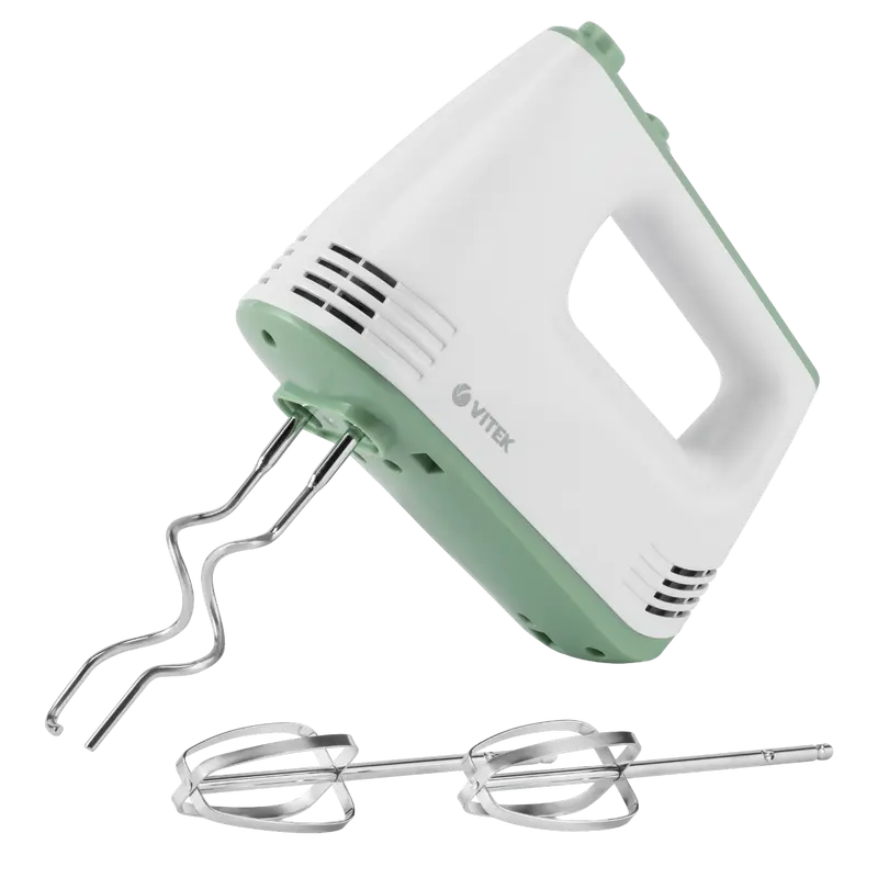 Mixere - Mixer VITEK VT-1405
Putere:  400 W
Materialul carcasei:  Plastic 
Trepte de viteze:  5 
Numărul duze incluse:  4 
Mod turbo
Buton pentru decuplare accesorii