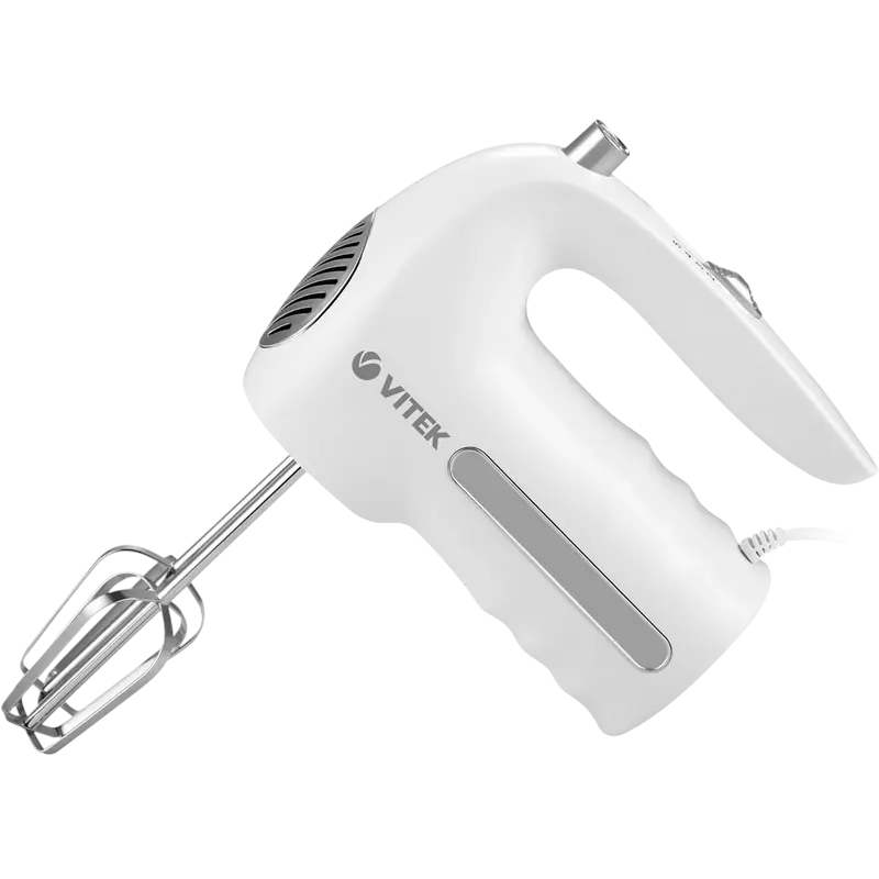 Mixere - Mixer VITEK VT-1495Putere:  400 WMaterialul carcasei:  Plastic Trepte de viteze:  5 Numărul duze incluse:  4 Buton pentru decuplare accesorii