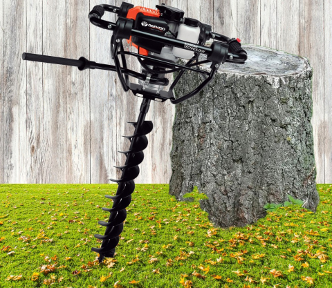 Motoburghiu pe benzină DAEWOO DAEA520-B (2 timpi, 52 cm³, 3 CP, Șnec 200 mm inclus, Adâncime 80 cm) [2]