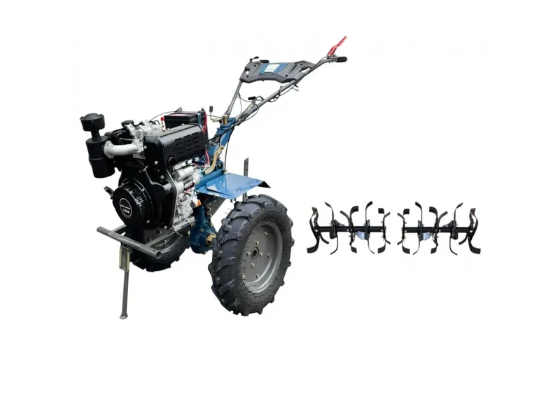 Motocultor diesel Belarus 1350DE cu freză (10 CP, pornire electrică, 135/110/80 cm, 3+1 viteze) [1]