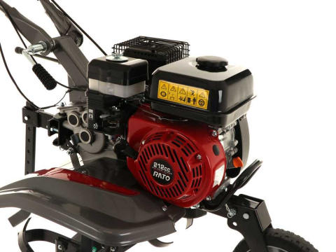 Motocultor pe benzină Rato RG3.6-75Q-D-II cu freză (7 CP, 212 cm³, Transmisie curea, 2+1 viteze) [2]
