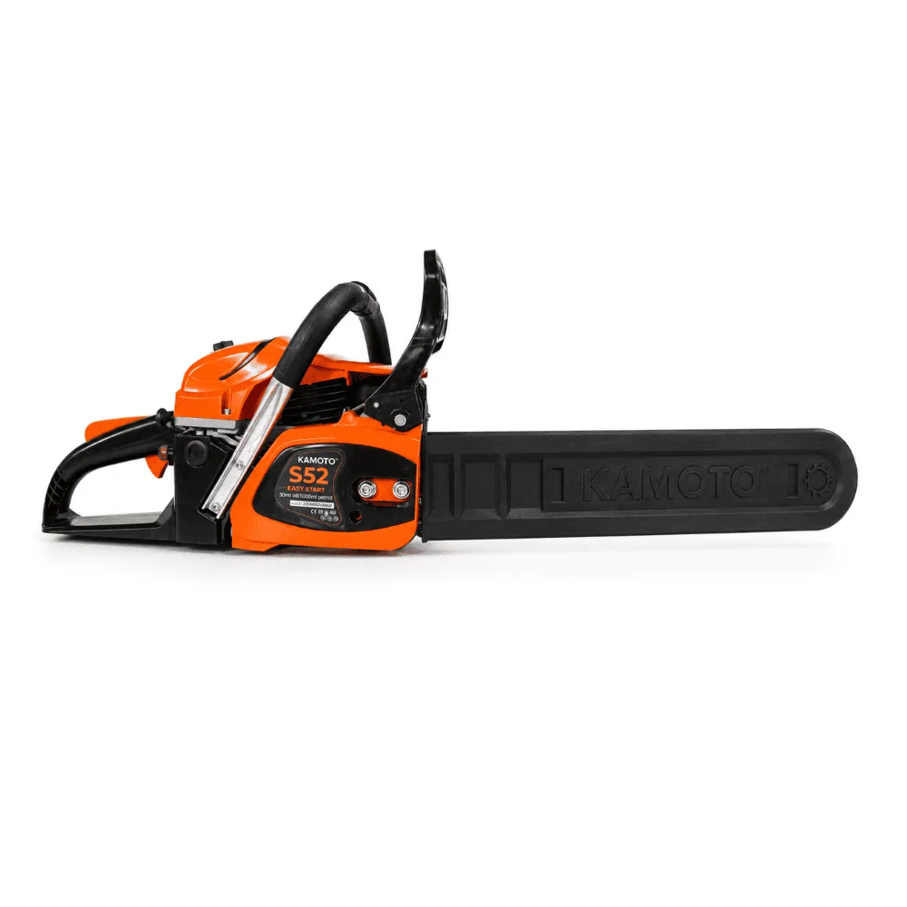 Motoferăstrău pe benzină (Drujbă) KAMOTO S52 (2.7 CP, Șină 45 cm) cu Easy Start și Pornire cu Înșurubată [1]