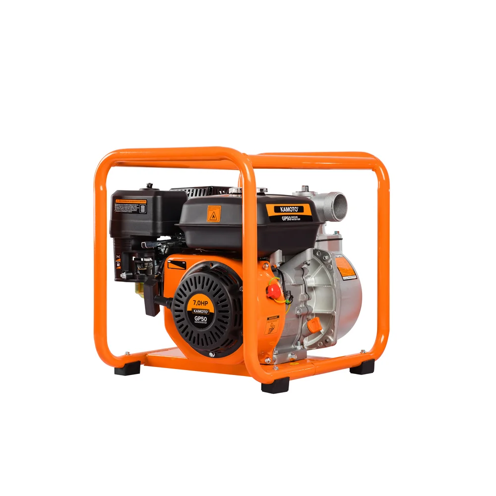 Motopompe - Motopompă pe benzină KAMOTO GP50 (7.0 CP, 50 mm / 2", 30 m³/h, H 30m)