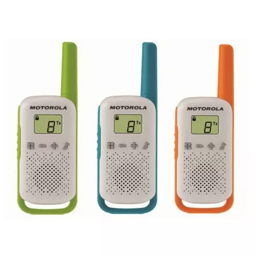Stații radio - Motorola Walkie-Talkie TalkAbout T42, Triple, 16 Channels, 4km