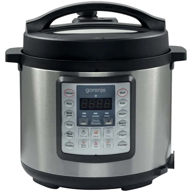 Multicooker - Multicooker Gorenje MC6MBK, 6L, 1000W, Oțel inoxidabil