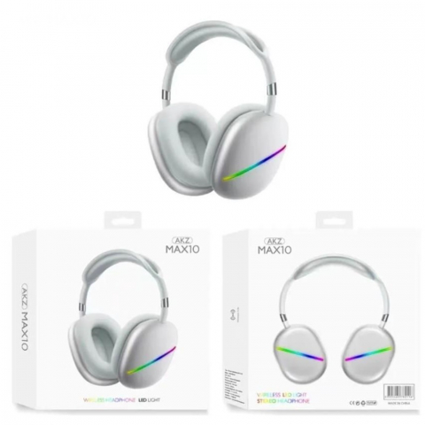 Musen Wireless Headphones on ear AKZ-MAX10, Silver [2]