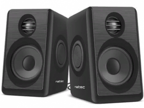 Natec Speaker Lynx, 2.0, 6W, USB, Black [2]