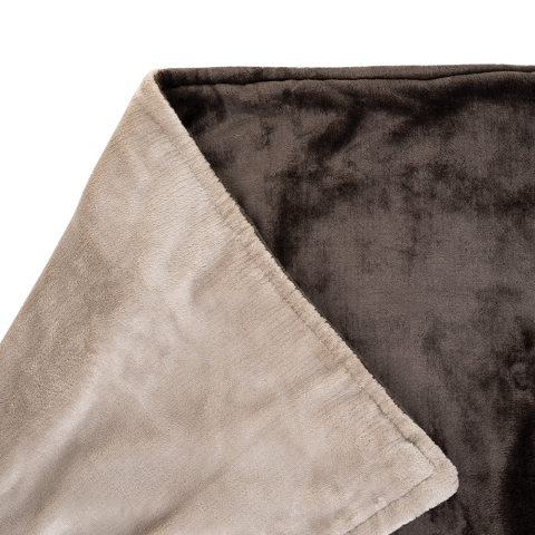 NOVEEN Pătură Electrică Încălzită EB640 Brown & Beige 160x120 cm – Confort și căldură instantă [1]