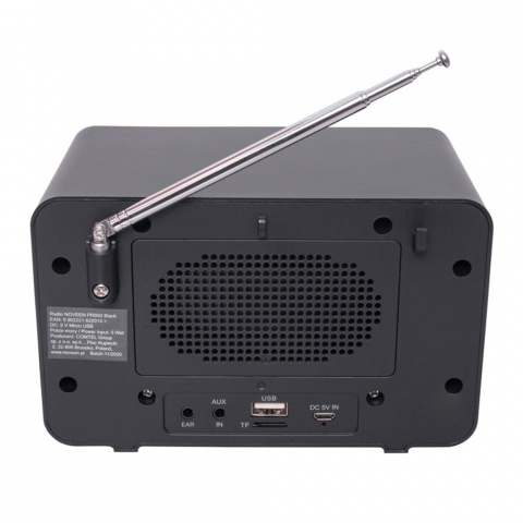 Портативное радио NOVEEN PR950 Black — DAB/DAB+, FM, экран, память станций, питание от сети и батареек [2]
