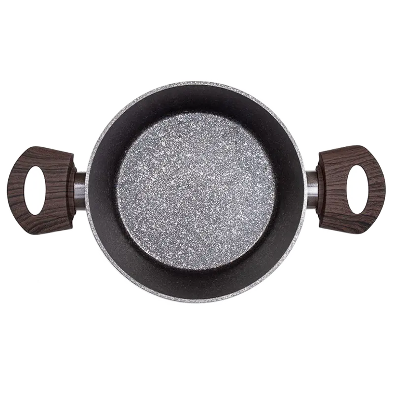 Кастрюля RESTO 93018, 2.5L, 20см, Коричневая – Элегантность и практичность на вашей кухне [3]