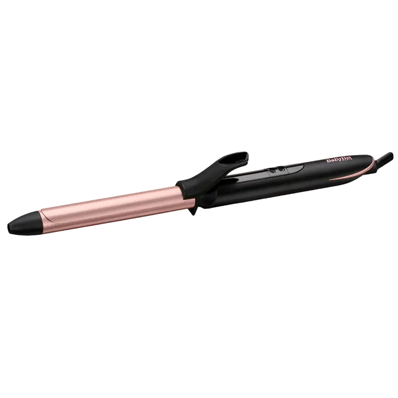 Плойки для волос - Щипцы для завивки волос BaByliss C450E Rose Quartz (19 мм, Кварц-керамика, 6 режимов, 160–210 °C)