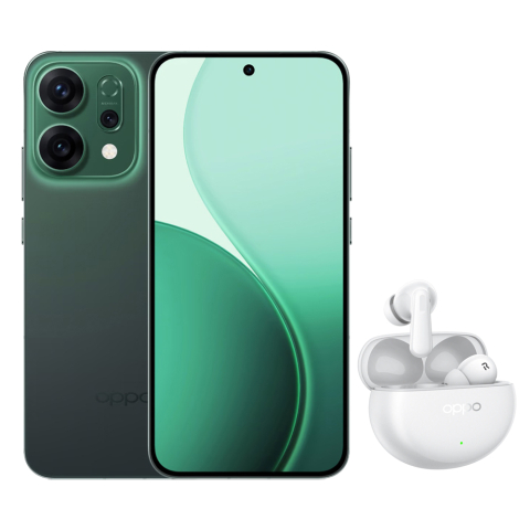 Oppo Reno 14 - OPPO Reno 14 5G 12/512GB Luminous Green + Oppo TWS Headphones Enco Air 4 Pro