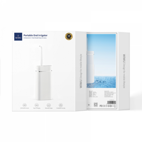 Irigator Oral Wi-TP001, Alb – Igienă Dentară Eficientă și Confortabilă [3]