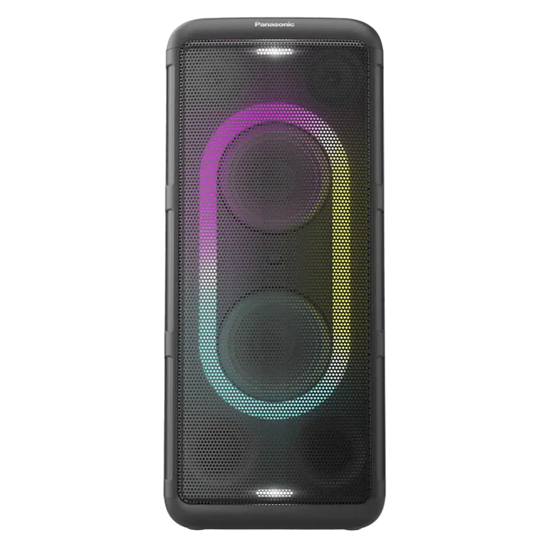 Gadgeturi - Sistem audio Panasonic SC-TMAX45GSK (1000W RMS, Bluetooth 5.0, USB, FM, Lumini RGB, Negru)