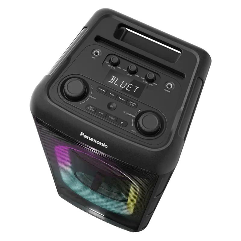 Sistem audio Panasonic SC-TMAX45GSK (1000W RMS, Bluetooth 5.0, USB, FM, Lumini RGB, Negru) [5]