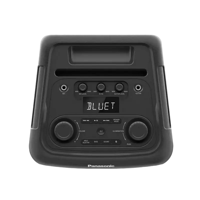 Sistem audio Panasonic SC-TMAX45GSK (1000W RMS, Bluetooth 5.0, USB, FM, Lumini RGB, Negru) [1]
