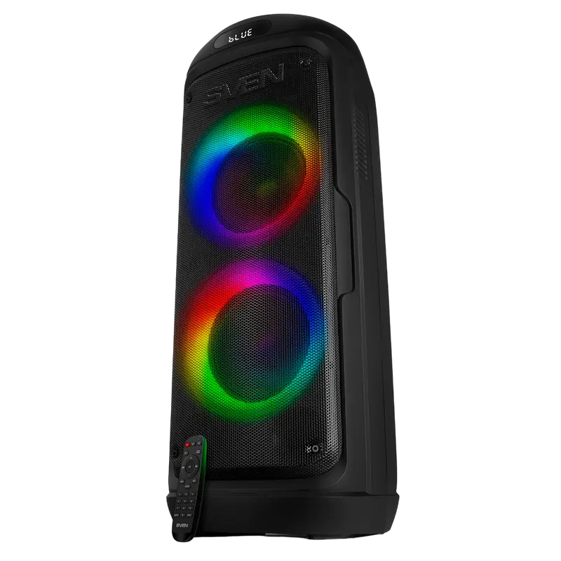 PartyBox - Partybox SVEN "PS-770" 100W, TWS, Bluetooth, FM, USB, microSD, LED-display, 4400mA*h