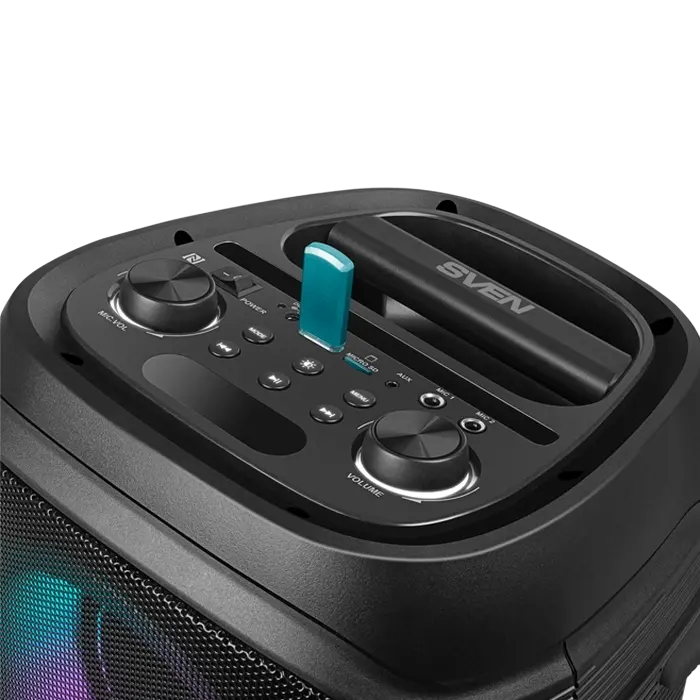Boxă Portabilă SVEN PS-800, Negru - 100W RMS [3]