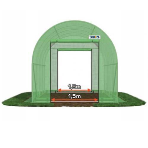 Sere - Pelicullă pentru seră 8x4x2,5m – Armată 240 g/m², rezistență maximă și ventilație perfectă