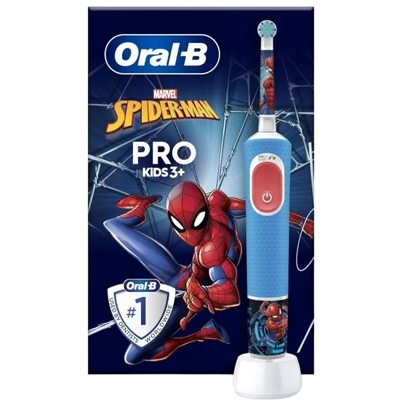 Îngrijire Personală - Periuta electrica Braun Kids Vitality D103 Spiderman PRO kids

