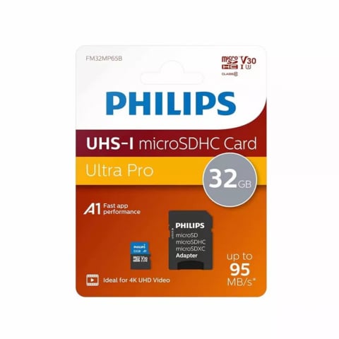 Electronice - PHILIPS MicroSD Card UHS-I (U3) (V30)  32GB