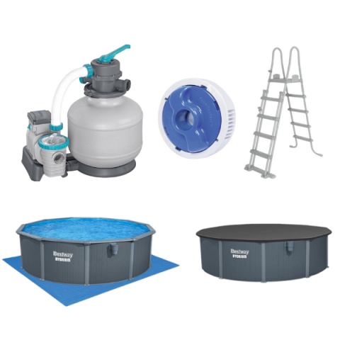 Бассейн Bestway Hydrium 488×132 см – Премиум качество и комфорт круглый год [11]