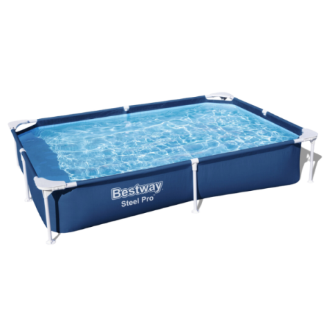Piscină Bestway Steel Pro 221x150x43 cm – Perfectă pentru Copii! [2]