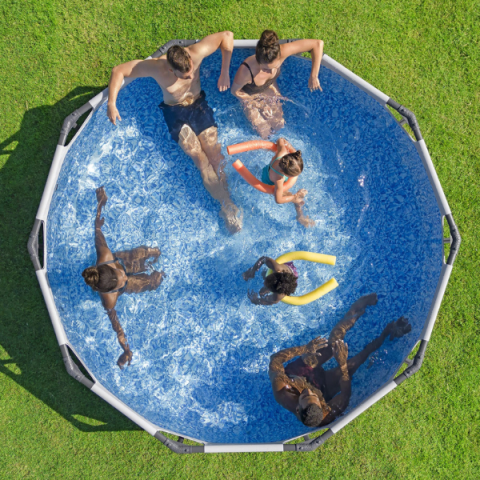 Piscină Bestway Steel Pro MAX 305×76 cm – Răcorire Rapidă și Distracție pentru Toată Familia [1]