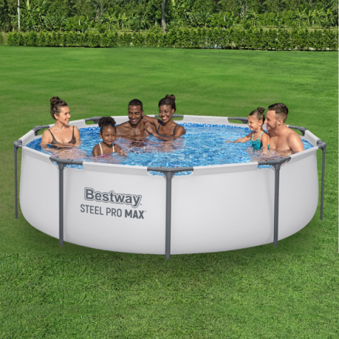 Piscină Bestway Steel Pro MAX 305×76 cm – Răcorire Rapidă și Distracție pentru Toată Familia [10]